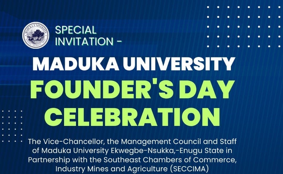 Maduka University’s Founder’s Day Celebration celebrates the institution’s legacy, bringing together thought leaders to discuss innovative approaches to business sustainability and growth in Southeast Nigeria.